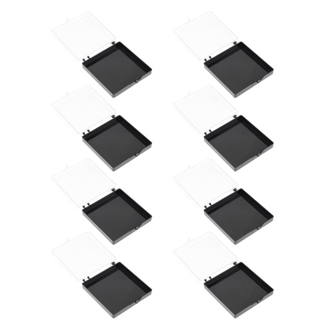 Caja de almacenamiento para decoración de uñas, 8 unidades, organizador de artículos diversos, organizador de anillos, suministros para salón de uñas