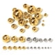 thumbnail image 3 of 100 piezas/3/4/5/6/8/10mm de acero inoxidable plata espaciador suelta perlas bola con agujero grande 1,2-5mm para pulseras del encanto de la joyería, 3 of 4