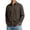 01#Coffee, variant on Mens Plaid Short Sleeve Button Down Shirts 4-Way Stretch Regular Fit Casual Gingham Shirts Fall Fashion Top
