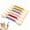 Colorful 6-pack, variant on Cotton Swabs Cat Toys with Catnip, 6 Pack Soft Interactive Giant Cat Toy,Durable for Chew, Organic Catnip for Anxiety & as Digestive Aid,The ideal gift for cat lovers (Colorful 6-pack)