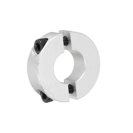 

Uxcell Shaft Collar 0.71 Inch Bore Double Split Aluminum Clamping Collar Shaft Collars with Set Screw Silver Tone