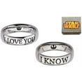 thumbnail image 2 of I Love You / I Know Ring Set, Women's Size 7, Men's Size 10, 2 of 2