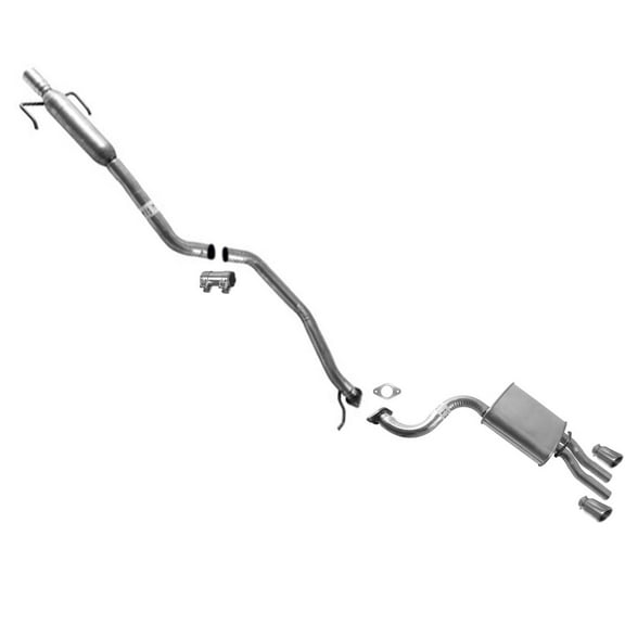 Exhaust System Pipe Resonator Muffler Fits For 09-13 Mazda 6 2.5L L50540100C