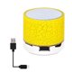 thumbnail image 1 of Sidaley Mini altavoces portátiles inalámbricos compatibles con Bluetooth 3W recargable LED USB MP3 altavoz de sonido estéreo para computadora Type6 NO6, 1 of 6