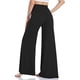 thumbnail image 2 of Lady Elastic Loose Yoga Trousers Casual Wide Leg Long Pants, 2 of 3