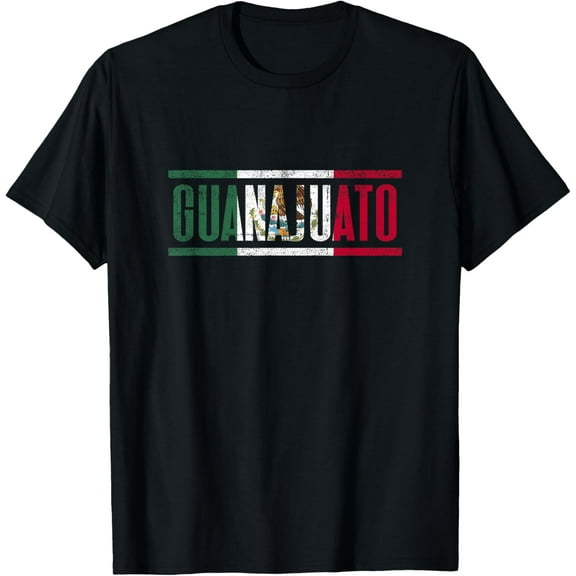 Guanajuato con la bandera de México T-Shirt