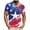 B-Blue, variant on Jinhomg Mens Summer Graphic Shirts Patriotic4Th of July American Flag Tees Casual Comfy Short Sleeve Button Up Polos Shirt Big And Tall Independence Day Party Tops Blue XXXL