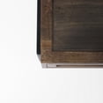 thumbnail image 6 of Mercana Arelius 42" Square Glass Top Display Coffee Table in Brown And Black, 6 of 7