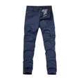 thumbnail image 3 of Cathalem Men Cargo Pants With Pockets Loose Drop Crotch Trousers,Blue 30, 3 of 4