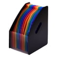 thumbnail image 2 of 12 Pockets Expanding File Folder Accordian File Organizer A4 Letter Size Document Organizer File Rack Rainbow Color for Home Office School, 2 of 8