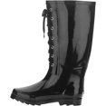 thumbnail image 2 of Forever Young Women's Lace-up Tall Rain Boot, 2 of 5