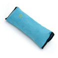 thumbnail image 1 of Ajustador de cinturón de seguridad para niños, cojín para cinturón de seguridad para niños, cinturón de seguridad suave universal, soporte para el cuello para niños y niñas, azul, 1 of 5