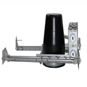 Liton Lh99A Standard New Construction Housing 4" Line Voltage Recessed Lighting Housings - Silver