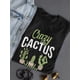 thumbnail image 3 of Playera Para Mujer - Soy la Dama Loca de los Cactus Smartprints  T-shirt, 3 of 4