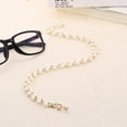 thumbnail image 3 of Imitation Pearls Bead Eyeglass Chain Glasses Strap Cords Sunglass Holder Lanyard Necklace, 3 of 5