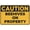 Warning Sign 1, variant on Metal Aluminum Caution Use Hand Rail Sign - 8"x12" Aluminum Warning Sign for Property Business Yard House Office, Staircase, Fall Prevention
