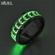 thumbnail image 1 of SMJEL-anillo luminoso con tótem de dragón para hombre y mujer, sortija fluorescente que brilla en la oscuridad, ajustable, regalo de joyería, 1 of 4