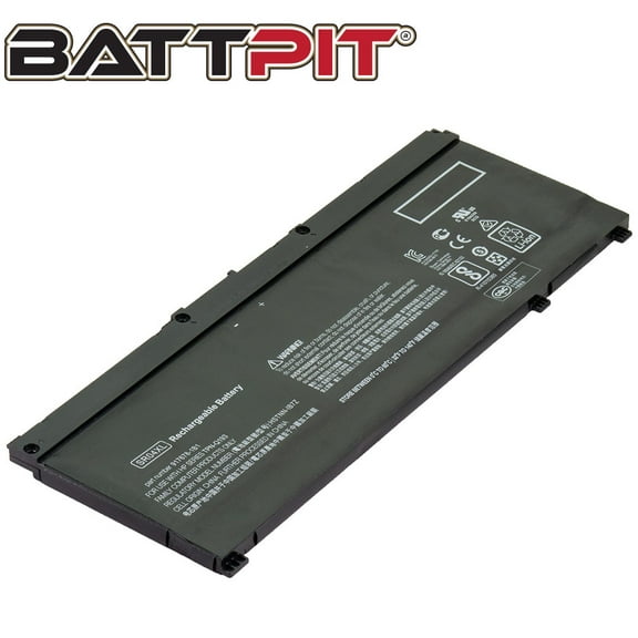 BattPit: Laptop Battery Replacement for HP Omen 15-ce000nd, 917678-1B1, 917678-2B1, 917724-855, HSTNN-DB7W, HSTNN-IB7Z, SR04XL, TPN-Q193