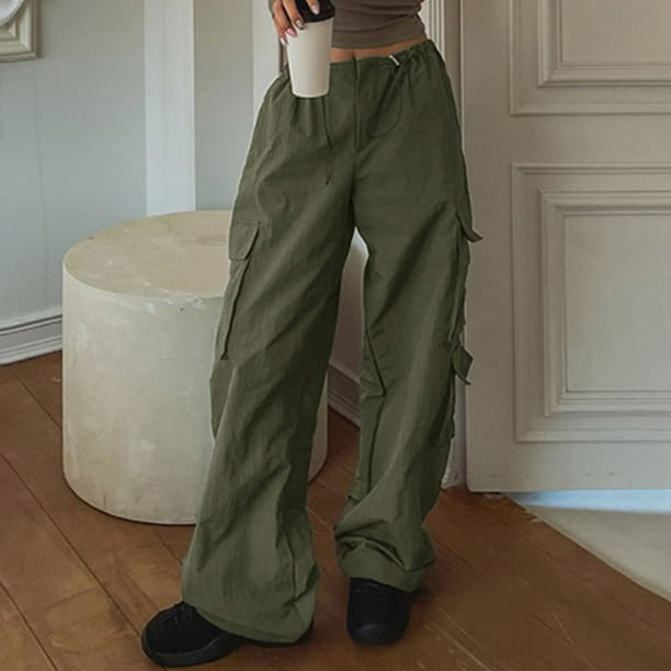 Pantalon de travail de coupe standard à jambe large pour femmes