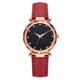 thumbnail image 1 of XR3383 Reloj de cuarzo con personalidad de lujo Reloj informal Regalos de cadena de moda (rojo), 1 of 1