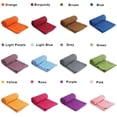 thumbnail image 4 of Graflsoa Non-Slip Microfiber Yoga Towel with PVC Plum Design, Lightweight and Quick-Dry, Perfect for Gym, Pilates, Travel, and Beach Use, Grey Color Option, 4 of 6