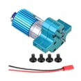 thumbnail image 2 of 370 Motor Cepillado Y Conjunto De Caja De Cambios De Metal De Transferencia Para Azul Zulema Caja de cambios del coche RC, 2 of 6
