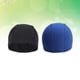 thumbnail image 3 of EeaseMX Gorros de natación de poliéster elásticos, gorros de ducha de ajuste cómodo para adultos, hombres y mujeres, pelo largo (negro/azul zafiro), 2 uds., 3 of 7