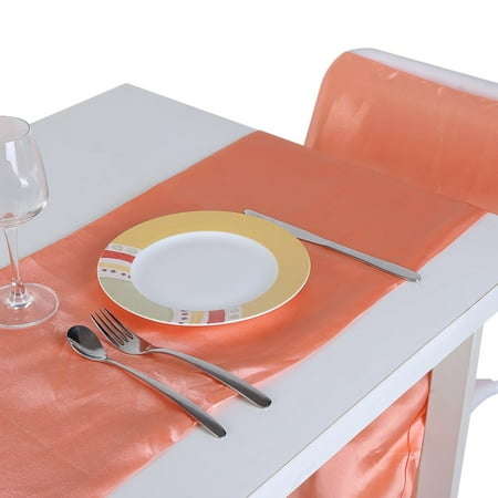 5pcs 310 2760mm Polyester Table Runners 25pcs 134 2690mm