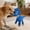 C, variant on Giraffe Squeaky Dog Chew Toy, Durable Corduroy Stuffed Animal Toy for Small & Medium Dogs, Interactive Plush Toy for Teething & Boredom Relief