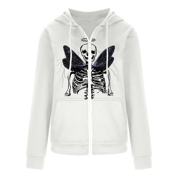 Cárdigan estampado con bolsillos informales para hombre y mujer, blusa holgada de manga larga para otoño, sudadera oscura para otoño/invierno Pompotops qwe15732