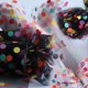 thumbnail image 4 of Dotted Ribbon Colorful Dot Band for Decoration 1Pcs Flower Packaging, 4 of 4