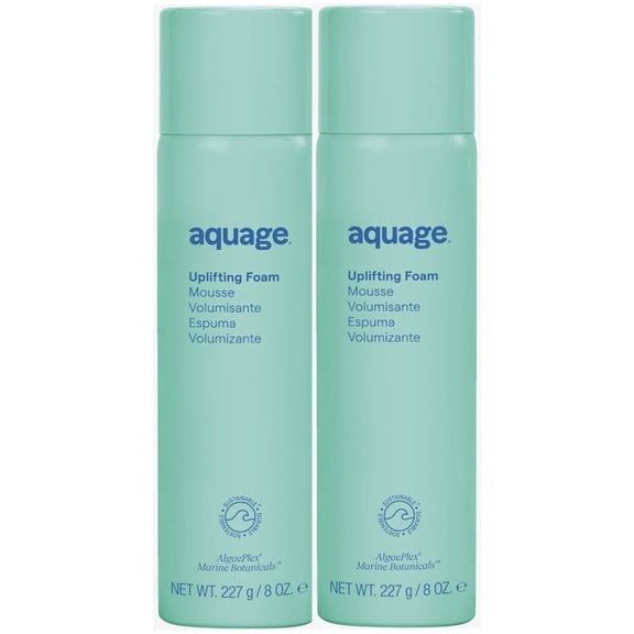 2-Pack Aquage Uplifting Foam 8 oz