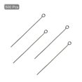 thumbnail image 3 of 500Pcs Eye Pins Jewelry Findings Eye Pins 45mm Iron Eye Pins for Jewelry Making 21 Gauge Dark Gray, 3 of 6