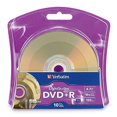 thumbnail image 1 of Verbatim LightScribe 10 Pk DVD+R Média Vierge - Gravures au Laser Impressions Directes sur Disque (96943) - 4,7 Go/120 Min, 1 of 3