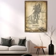 thumbnail image 5 of Everett Vintage Map Prints Canvas, Washington Map Art Canvas, Canvas, Everett Map City style vintage Canvas , Canvas Wall Art, Street Map Artwork Canvas, 5 of 6