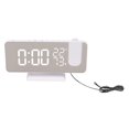 thumbnail image 3 of Radio LED Digital Reloj Despertador Inteligente LED Reloj Despertador de Proyección Digital para Dormitorio Mesita de Noche LED Reloj Despertador Digital ANGGREK Otros, 3 of 8
