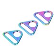 thumbnail image 4 of Adjustable Buckle Accessories Bag  Buckle Adjustment Buckle Dazzling Color Buckle Bag Buckle Hardware Leather Buckle Adjustable Clasp Colorful Triangular Buckle Buckles, 4 of 8
