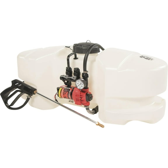 Fimco 25 Gallon Deluxe Spot Sprayer w/ Manifold, 2.4 GPM, 15 ft L Hose LG-25-SM