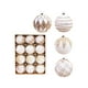 thumbnail image 2 of Adornos Navideños de 6 Cm, 12 Unidades, En Caja, Bolas Flocadas, para Árbol de Navidad, Decoración, Regalo, 2 of 6