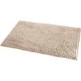 thumbnail image 2 of Tapis de Bain en Microfibre Antidérapant Beige 0.4x 0.6 m, 2 of 6