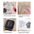 thumbnail image 3 of Sello Transparente Sellos transparentes Decoración de silicona Sellos Números para hacer tarjetas Planificador Diarios Likrtyny Libre de BPA, 3 of 4