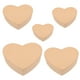 thumbnail image 1 of EeaseMX 5 unids en forma de amor caja de caramelo bocadillos de almacenamiento contenedor adorable regalo envasado caja de envasado, 1 of 8