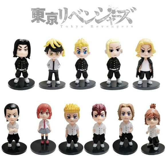 5pcs/set Tokyo Revengers Figures Hanagaki Takemichi Ryuguji Ken Baji Keisuke Matsuno Chifuyu Anime Action Figure Collectile Toys