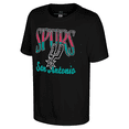 thumbnail image 2 of Youth Stadium Essentials Black San Antonio Spurs Sky High T-Shirt, 2 of 4