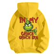thumbnail image 4 of MIARHB Sudadera con capucha Grinch para mujer, talla grande, moda femenina, jersey ligero de manga larga con bolsillos, sudadera con capucha con estampado navideño, 3XL, 4 of 4