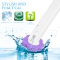 thumbnail image 5 of Wall Mount Toilet Bowl Cleaner Kit With Lengthened Handle Auto Lid Opening Toilet Brush Cleaning Kit 360 Degree Cleaning Toilet Brush Pad Kit for Bathroom Cleaning, 5 of 9