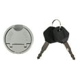 thumbnail image 2 of Tapa del Tanque de Combustible, Cubierta del Tanque de Scooter combustible Capítulo del Tanque de combustible Ideal para el Accesorio de Scooter para Scooter Gy6 4 Golpes 139QMB, 2 of 7