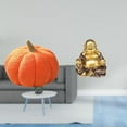 thumbnail image 2 of Almohadas de calabaza de Halloween,Almohadas de calabaza de Halloween Decoración del hogar Suave,Estatua de Buda,Figuras de estatuas de Buda Bodhisattva de meditación,Figuras de esculturas, 2 of 8