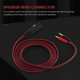 thumbnail image 5 of XLR to Banana Speaker Cable,XLR 3 Pin Female to Dual Banana Plugs Audio Cable, Gold-Plated 4mm Plug, 5 of 5