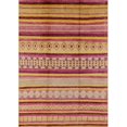 thumbnail image 1 of Ahgly Company Indoor Rectangle Mid-Century Modern Orange Oriental Area Rugs, 3' x 5', 1 of 6